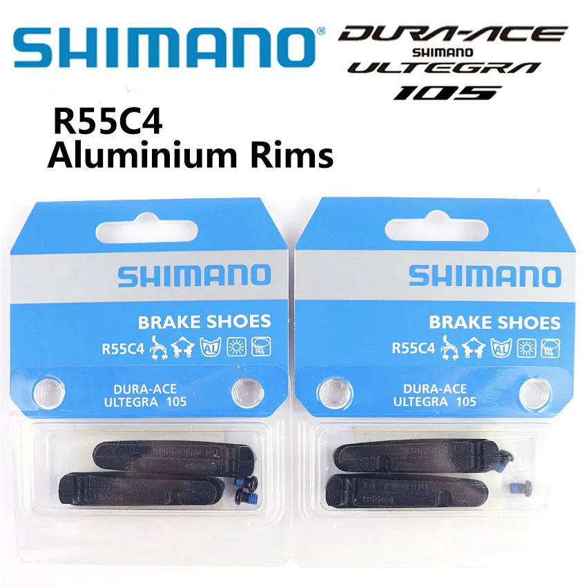 Картридж для тормозов Shimano Dura ace Ultegra 105 R55C4 с алюминиевым ободом|Велосипедный тормоз| |
