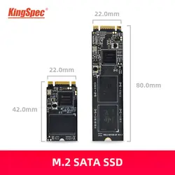 Высокая емкость m.2 ssd KingSpec m2 2242 2280 SATA ssd ngff 512 ГБ 1 ТБ внутренний диск hdd N300 диско Дуро ssd для ноутбука Настольный ПК