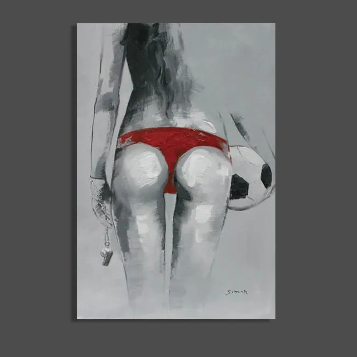 

Canvas Modern Wall Pictures Sexy Grils Cheerleaders Football Girls Frameless Oil Painting Art Pictures Modern Abstract Painting