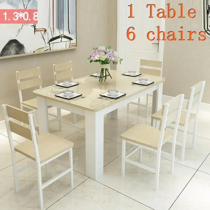 Tisch Comedor кухня Salle Manger современный A Langer Eettafel Pliante набор Marmol деревянный стол - Цвет: MODEL X