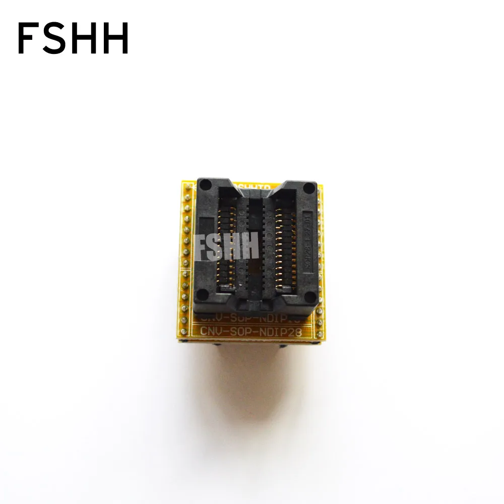 

300mil SOP28 to DIP28 adapter SOIC28 SOP28 IC Test Socket / Programmer adapter high-quality gold-plated contacts