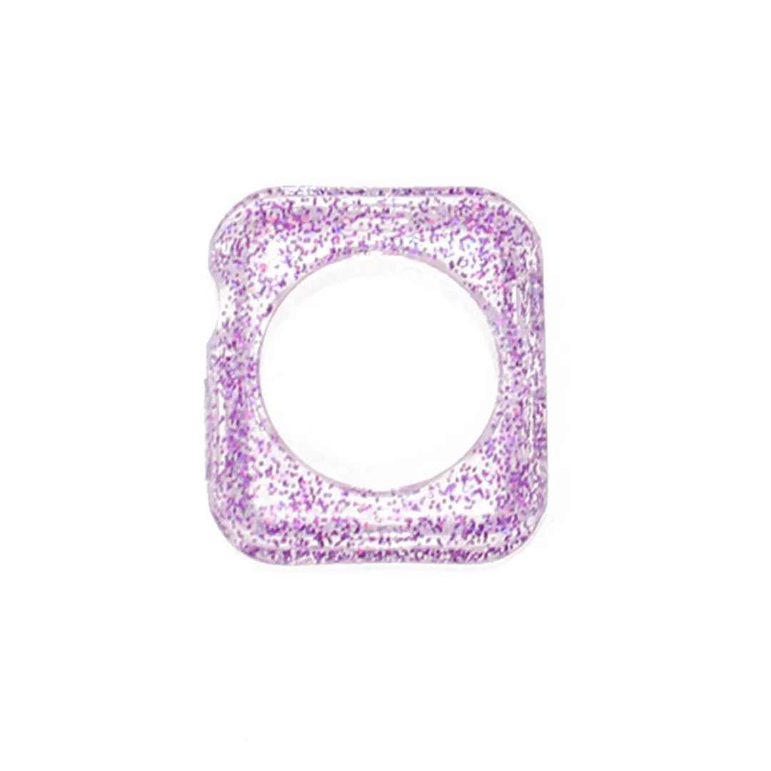 Screen Protector Case for Apple Watch 1/2/3 42mm Transparent All-Around Ultra Thin Clear Protector for iWatch Series 4 44mm