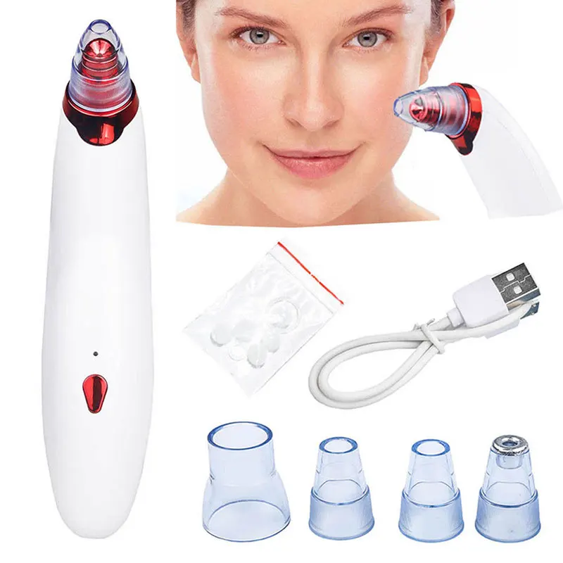 

Face Nose Acne Black Dot Pimple Blackhead Remover USB Electric Blackhead Pore Vacuum Cleaner Skin Care Tools Beauty Instrument