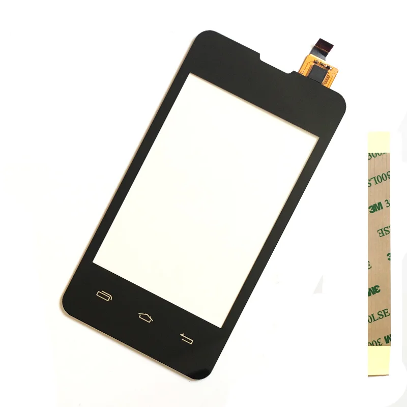 Черный цветной сенсорный экран для Prestigio MultiPhone PAP3350 PAP 3350 Duo сенсорная панель с