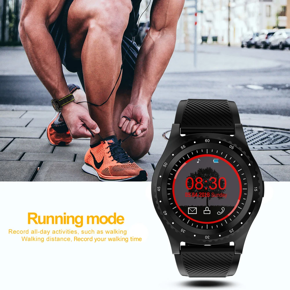 Новые Смарт часы Bluetooth Сенсорный экран Android Водонепроницаемый спортивные Для