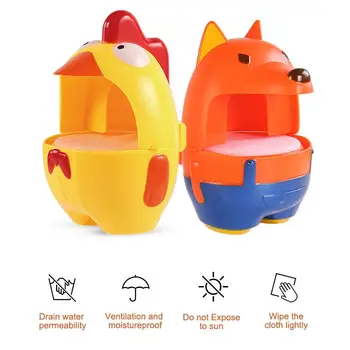 

Dual Mode Kids Bubble Machine Cartoon Fox Chicken Bubble Machine Soap Bath Toy