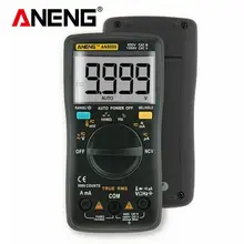 ANENG Digital Multimeter AN8009 LCD Display Multimeter 9999 Counts AC/DC Tester Black