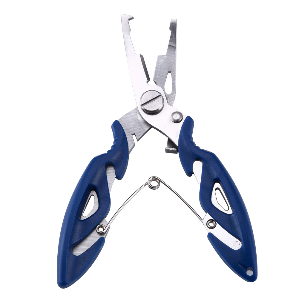 

Fishing Scissors Pliers Line Cutter Remove Hook Tackle Tool Stainless Steel Accessories SMN88