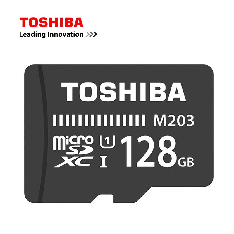 TOSHIBA 5 шт./лот, Micro SD карта, M203 Class10 16 Гб оперативной памяти, 32 Гб встроенной памяти, 64 ГБ 128 Гб карта памяти 100 МБ/с. карты памяти SDHC/SDXC UHS-I TF карты для мобильного телефона