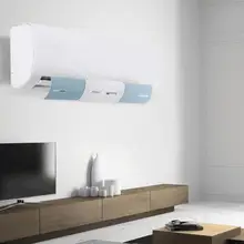 Регулируемая Крышка для кондиционера лобовое стекло кондиционер перегородка щит ветровой направляющий месяц прямой анти-Ветер щит