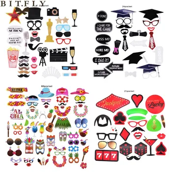 

Photo Props Hollywood Style/ Hawaii Carnival party/Oscar-winning/Graduation Season Kids Favors/Gamble God/Funny Photo Booth Prop