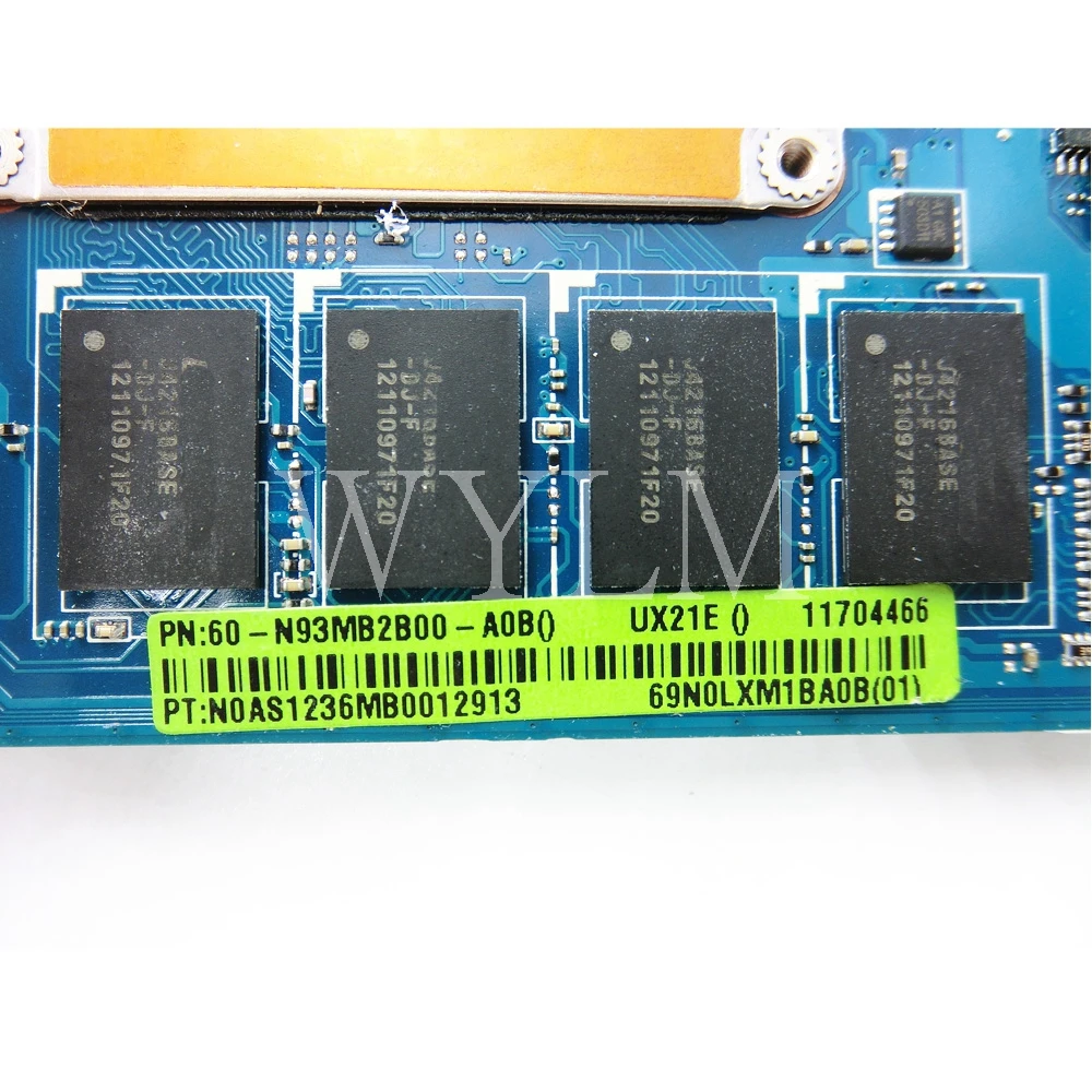  UX21E With I3-2367 CPU 4GB RAM mainboard For ASUS UX21 UX21E Laptop motherboard MAIN BOARD 100% Tes