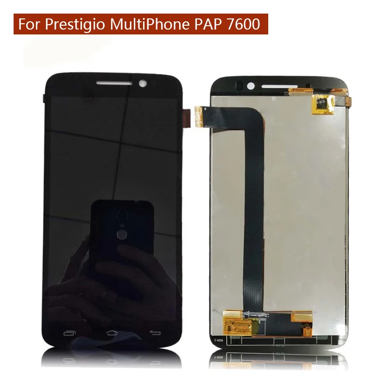 Для Prestigio MultiPhone PAP 7600 DUO Pap7600 pap7600duo ЖК-дисплей Экран дисплея с Сенсорный экран