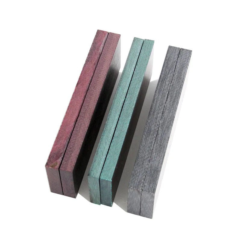 

6PCS/lot,Hunting Gun Knife Parts Making Blade Blank Scales - MULTI COLOR Canvas MICARTA KNIFE HANDLE PARTS