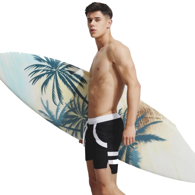 Buy 2019 Surf Board Beach Shorts Men Swimwear Swim