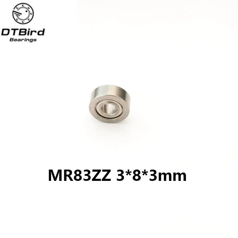 Миниатюрные подшипники MR83 MR83Z шарикоподшипники 3X8X3 мм 3*8*3 MR83ZZ радиальный вал 10 шт.