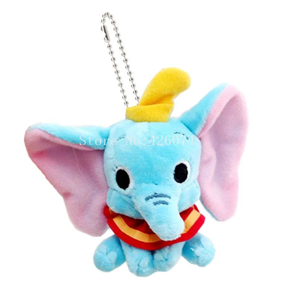 New Dumbo Gajah Mini Gantungan Kunci Mewah 11 Cm Anak Stuffed