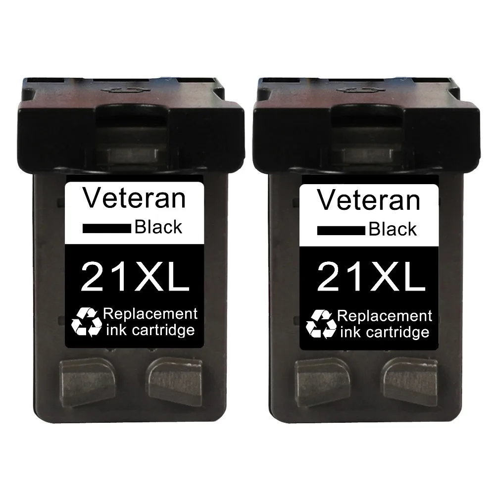 

Veteran 21 black Refill Ink Cartridge Replacement for hp21 for hp 21 xl for Deskjet F2180 F2200 F2280 F4180 F300 F380 380 D2300