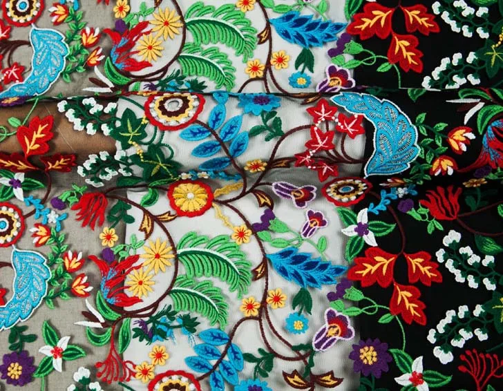 1yard-Black-Mesh-Couture-Fashion-Fabric-Vogue-Sexy-Embroidery-Colorful-Floral-Sculpture-Sew-for-Top-Skirt (3)