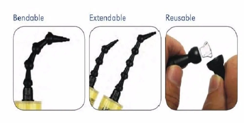 Flexible Silicone Sealant Nozzle