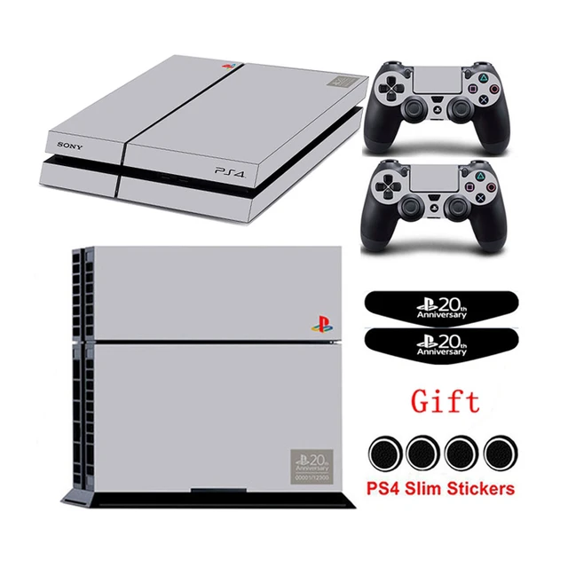 20th Edition Ps4 Sony Playstation 4 Console Controllers Vinyl Skin Cover For Play Station 4 Dualshock 4 - Stickers - AliExpress