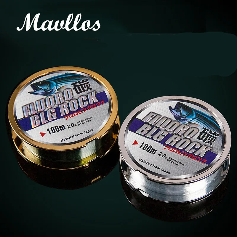 Mavllos 100m Monofilament Fluorocarbon Fishing Line Super Strong Japan Leader Carbon Fiber Carp Nylon Fly Fishing Line Mavllos 100m Monofilament Fluorocarbon Fishing Line Super Strong Japan Leader Carbon Fiber Carp Nylon Fly Fishing Line