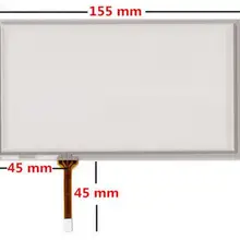 6 6,2 polegada Tela de Toque resuvo de 4 fios 155 мм* 88 мм Digitador HSD062IDW1 A00 A20 TM062RDH03