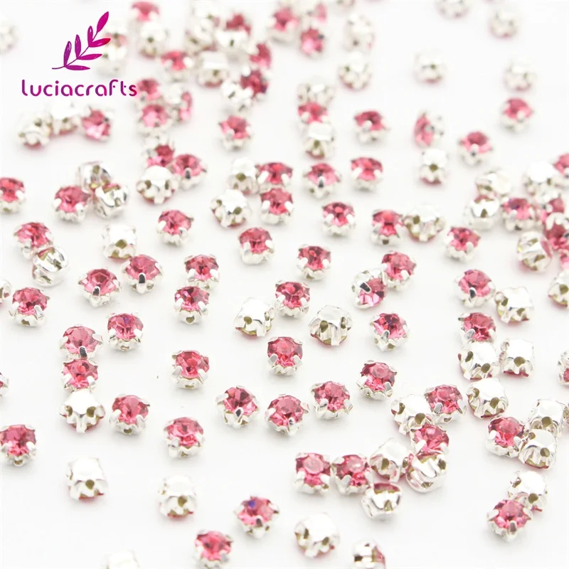 Lucia crafts 100/200 шт 4 мм ss16 стекло пришитое на горный хрусталь Кристалл Коготь шитье