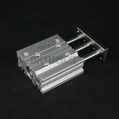 Bore 20mm Stroke 50mm MGPL20-50 Pneumatic Compact Guide Cylinder Ball Bushing Type Double Acting Bore 20mm Stroke 50mm MGPL20-50 Pneumatic Compact Guide Cylinder Ball Bushing Type Double Acting