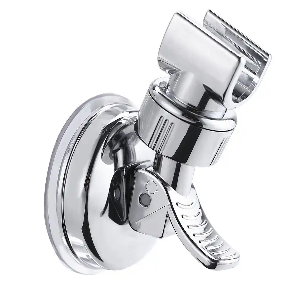 Vacuum Suction Cup Shower Head Holder Bracket Adjustable Sprayer Head Stand UK