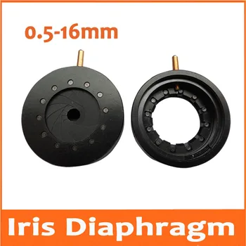 

New 0.5-16MM Amplifying Diameter Digital Camera Microscope Adapter Zoom Optical Iris Diaphragm Aperture Condenser 12 Blades