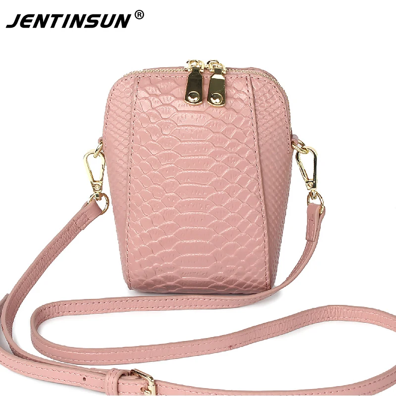 

Crocodile Pattern Women Small Bag 2017 Summer Girls Genuine Leather Messenger Bags Ladies Mini Shell Shoulder Bag Cute Phone Bag