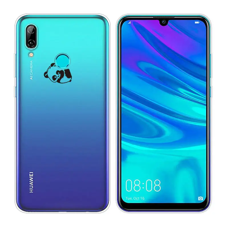 Силиконовые чехлы Arvin для huawei P Smart, мягкий прозрачный ТПУ чехол для телефона P Smart, 6,21 дюймов, чехол с рисунком, сумка - Цвет: 37