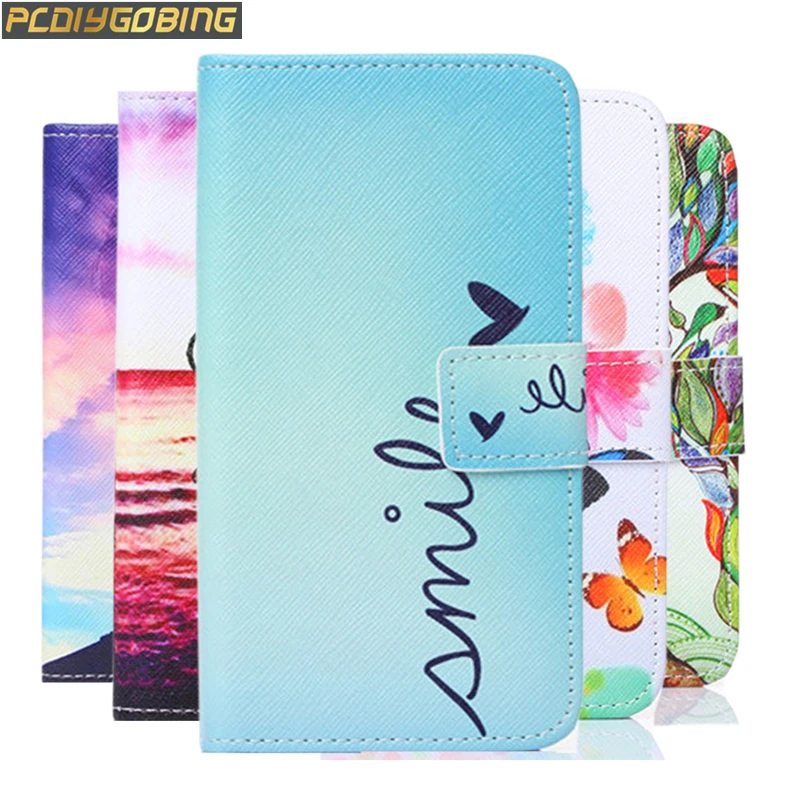 

Luxury wallet two side color pattern leather case For Samsung Galaxy A5 2016 A510 A510F Rose Flower Tower full cover Phone