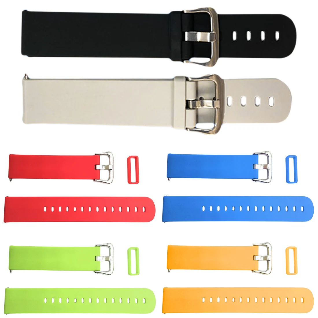 Чистый цветной силиконовый ремешок на запястье для xiaomi Huami amazfit bip BIT PACE Lite Youth Smart