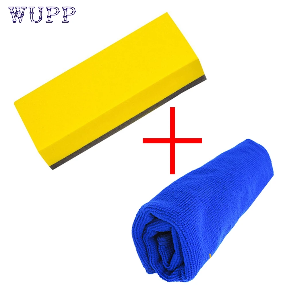 

Hot selling car auto accessories Car Liquid Coat Super Glass Coating Car Polish Sponge Towel Waxing Brush