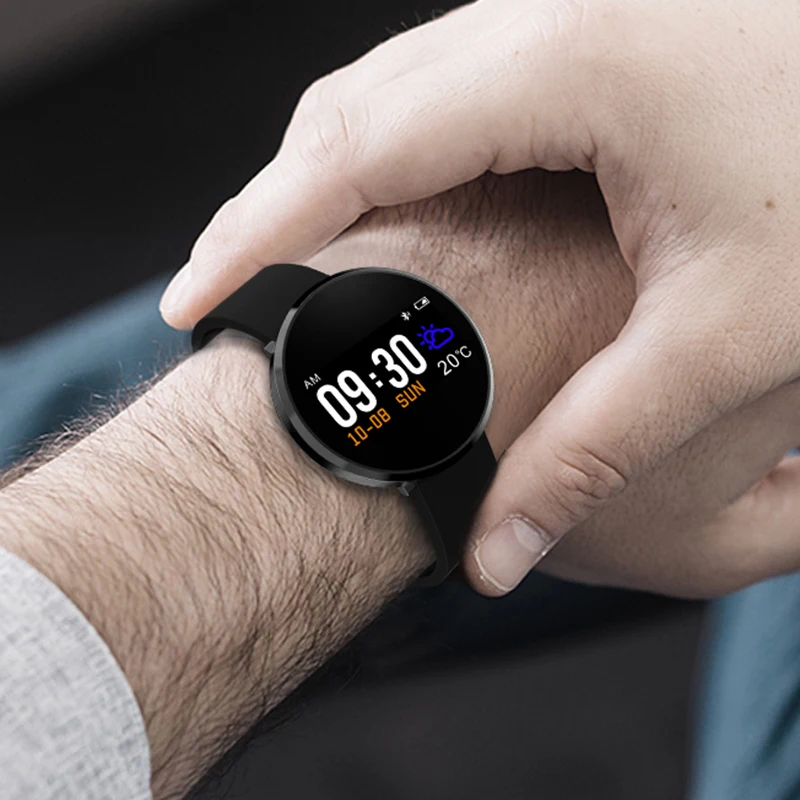 

New IP68 waterproof Smart Watch Men Women Heart Rate Monitor Blood Pressure Fitness Tracker Smartwatch Sport Watch f android ios