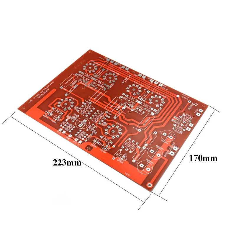 Lusya Hi-End стерео Push-Pull EL84 вакуумный ламповый усилитель PCB DIY Kit AUDIONOTE PP схема с емкостью D4-004