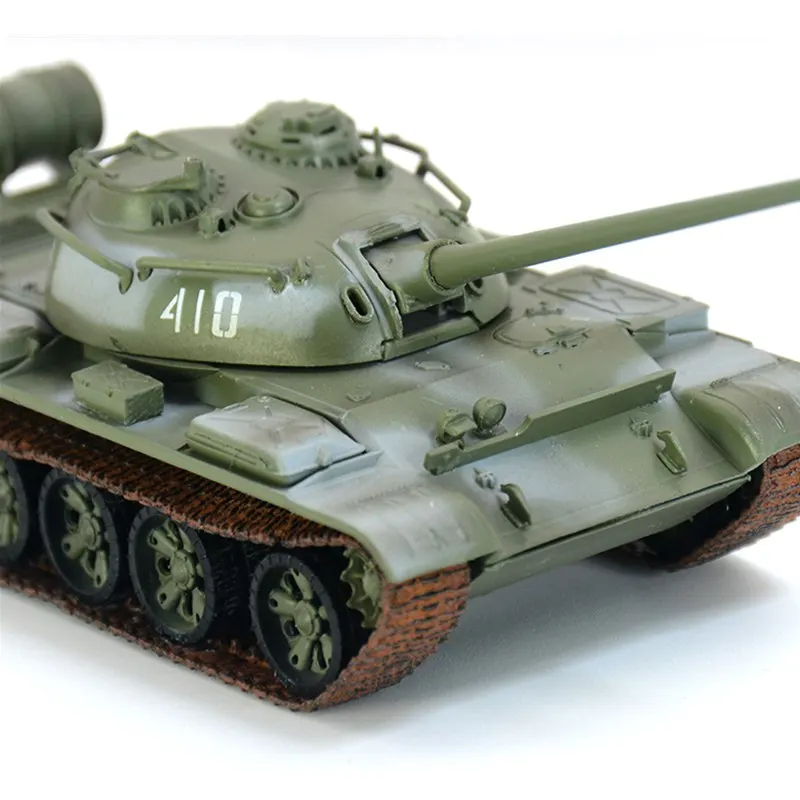 Предварительно построенный 1/72 масштаб советской T-54 боевой танк Второй мировой войны хобби Коллекционная готовая пластиковая модель