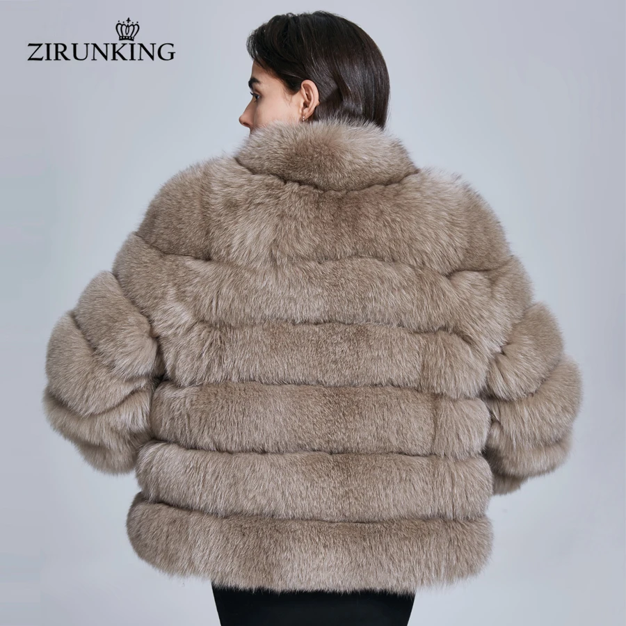Куртка ZIRUNKING Женская с воротником стойкой Классическая теплая зимняя одежда из