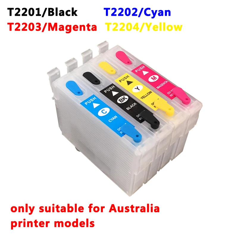 T200XL Ink Cartridge for Epson WF 2520 WF 2530 WF 2540 XP 200 XP 300 XP