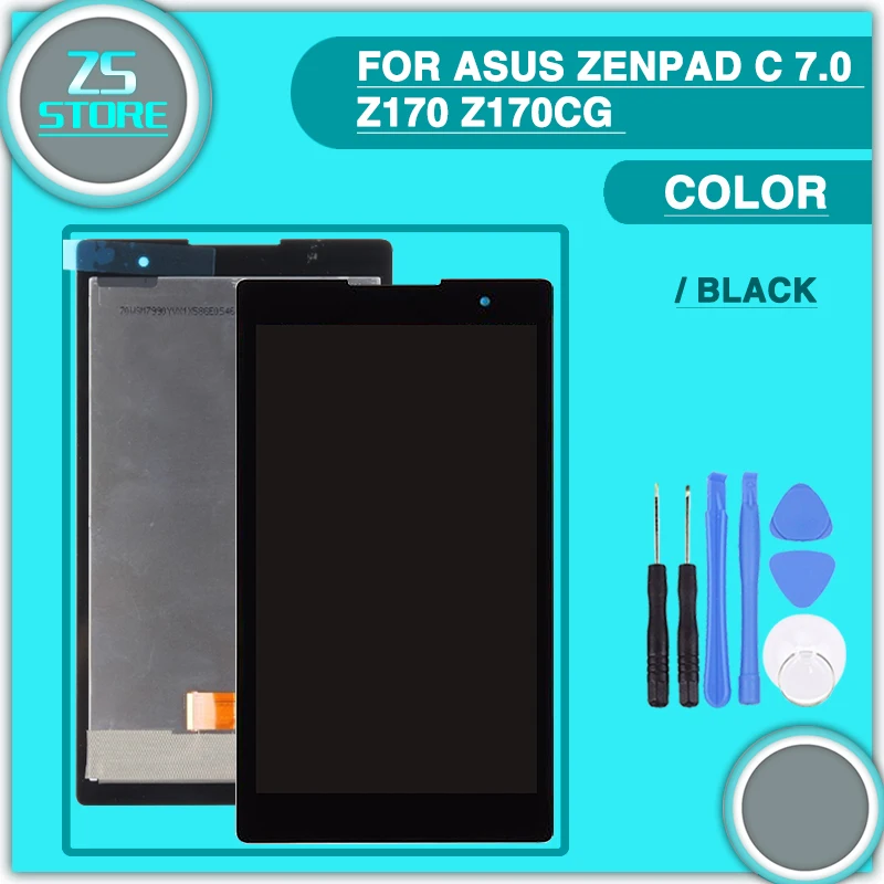 

new Z170CG LCD For Asus ZenPad C 7.0 Z170 Z170CG Display and Touch Screen Digitizer Assembly with tool