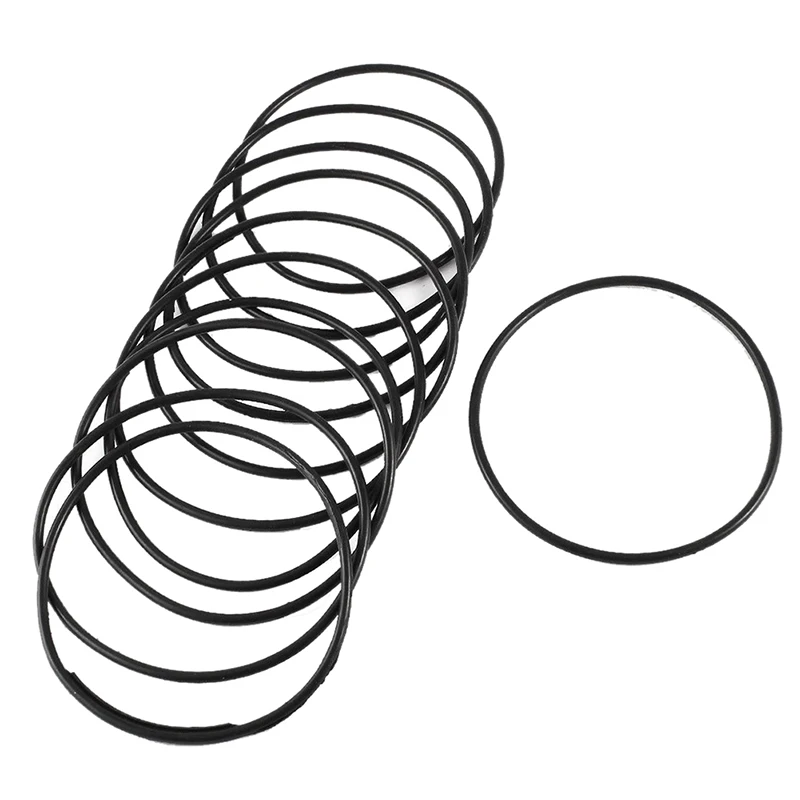 10 pieces 100 x 3.5 mm Rubber Black Gaskets for fuel tank gasoline fuel