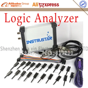 

ISDS205C Upgrade version MDSO-LA PC USB Analog Virtual oscilloscope 16 Channel Logic Analyzer Bandwidth 20M Circuit analysis