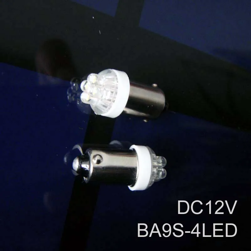 Высокое качество 12 В BA9S привели приборов загорается, автомобиль BA9S Светодиодные лампы 12 В BA9S LED Индикаторы приборной панели Бесплатная
