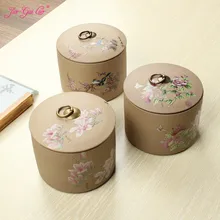 JIA-GUI LUO керамическая чайная коробка сушеный прибор для хранения фруктов банки Герметичная Бутылка аксессуары для чая Pu'er коробка для хранения чая керамическая банка D092