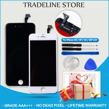 

Grade AAA+++ Display For iPhone 5 5s 6 6S Plus LCD With 3D Force Touch Screen Digitizer Assembly For iPhone 6 100% No Dead Pixel