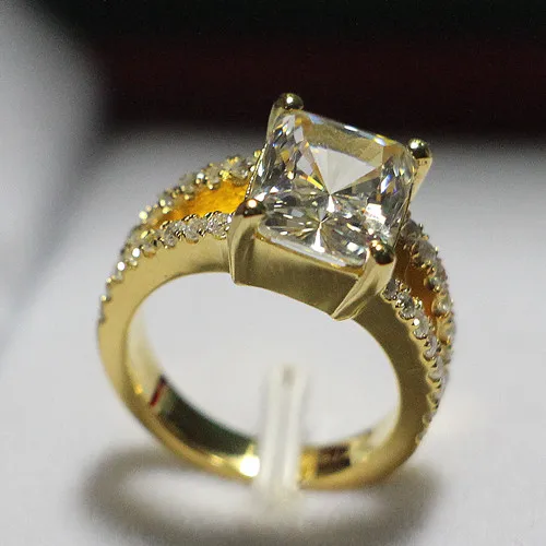 au750genuine gold 385ct solid yellow gold nscd quality reliable synthetic diamonds ring for women engagement - Gold Wedding Rings For Women au750genuine gold 385ct solid yellow gold nscd quality reliable synthetic diamonds ring for women engagement - Gold Wedding Rings For Women