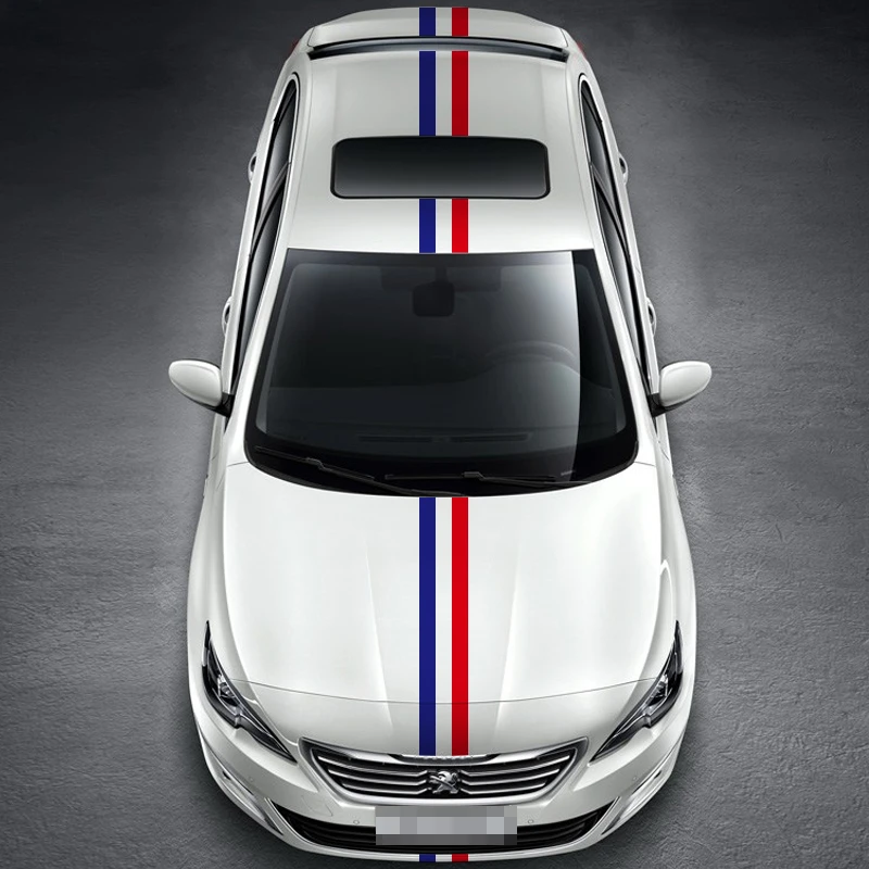 100 センチ車ストライプ ステッカー Etie フランス旗色サイド スカート ステッカー Uv耐性自己粘着車フル ボディ ビニール ステッカー Car Stripes Stickers Stripe Stickervinyl Stickers Aliexpress