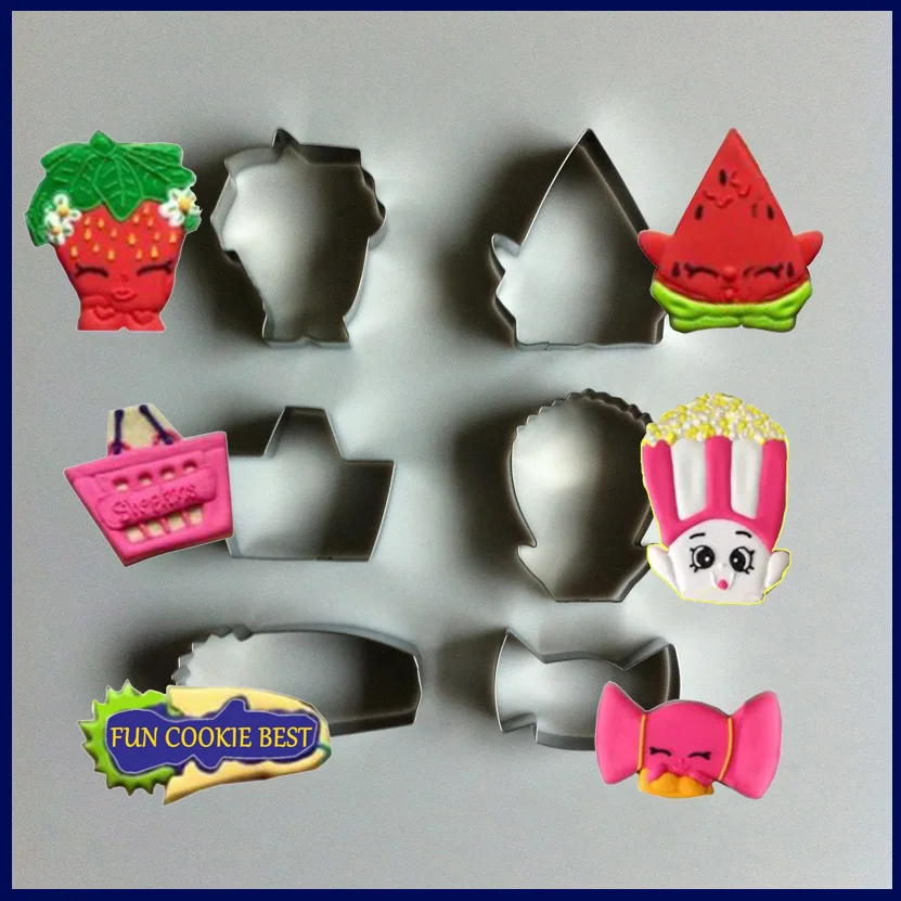 Cartoon character Strawber cookie cutters stainless steeel watermel prince cutter DIY cake tool Free shipping #CT947 | Дом и сад